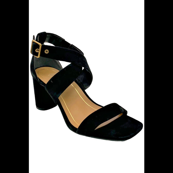 Vionic Women's Zinfandel Block Heel Black Suede - Medium - Picture 1 of 3